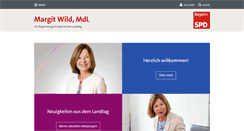 Desktop Screenshot of margitwild.de