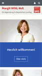 Mobile Screenshot of margitwild.de